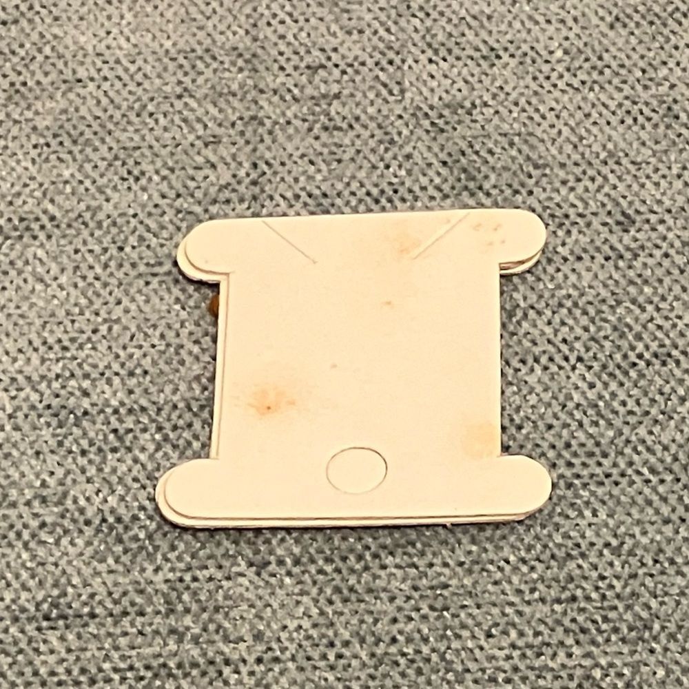 3 Cardboard Yard Thread Holders
